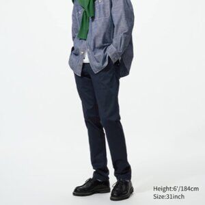 Uniqlo Slim Fit Chino Pants - Navy - Size 31x30